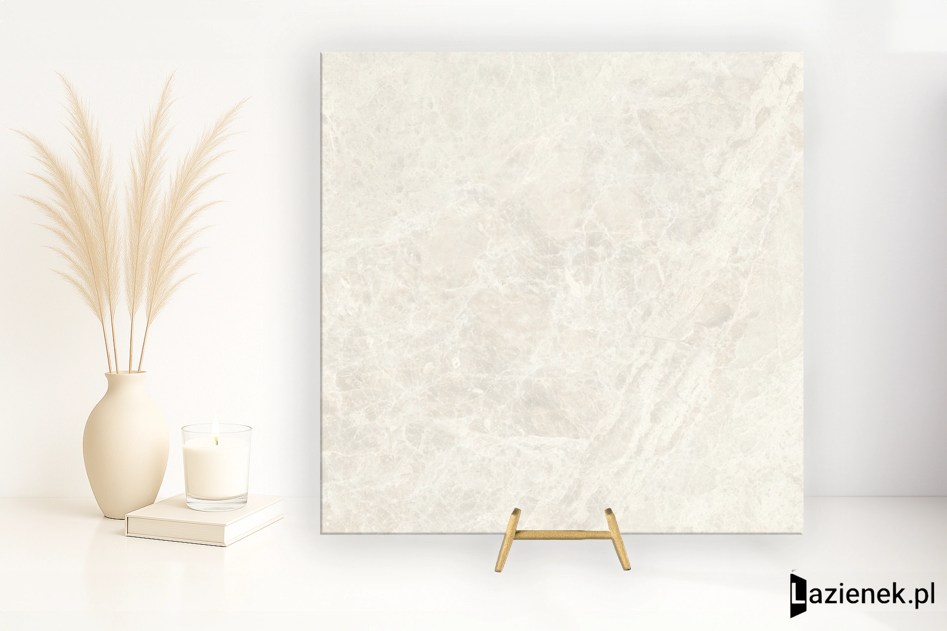 Graniti Fiandre Marble Lab Dama Bianca aksamitna 120x120 cm gr. 8 mm - płytka rektyfikowana / AF325X8120